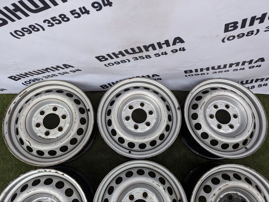 Диски металеві R 16 6/130 6.5j et 62. Мерседес Спрінтер 906. Крафтер.