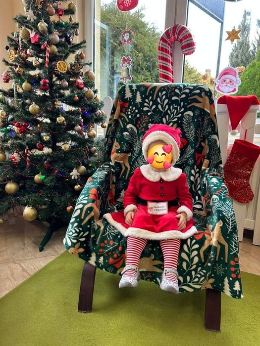 Świąteczny komplet niemowlęcy C&A 86