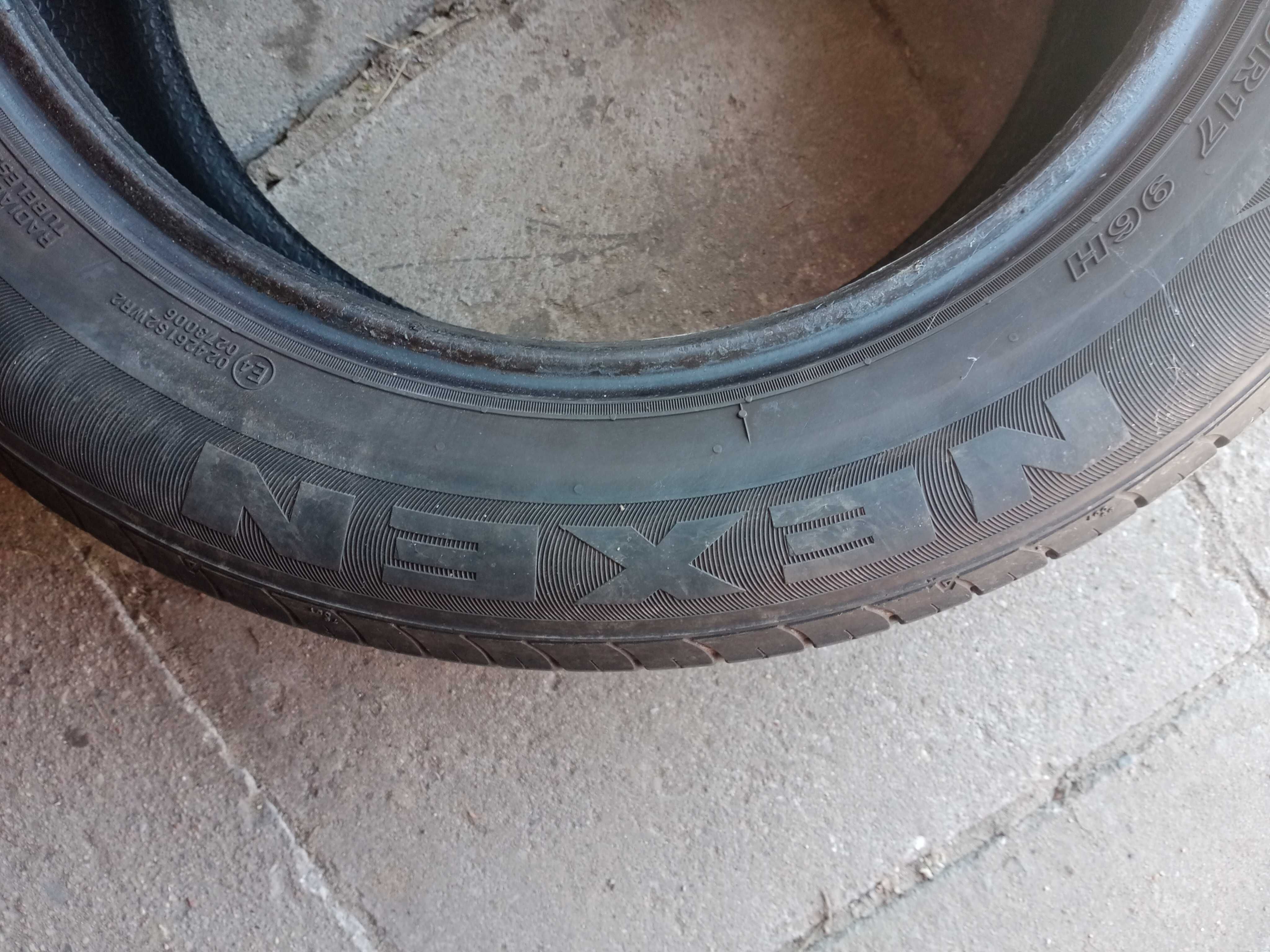 Sprzedam komplet opon letnich NEXEN 215/60  R17