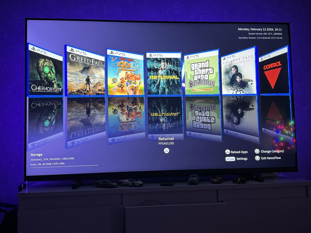 PS5 FW 4.03 + 2TB jailbreak