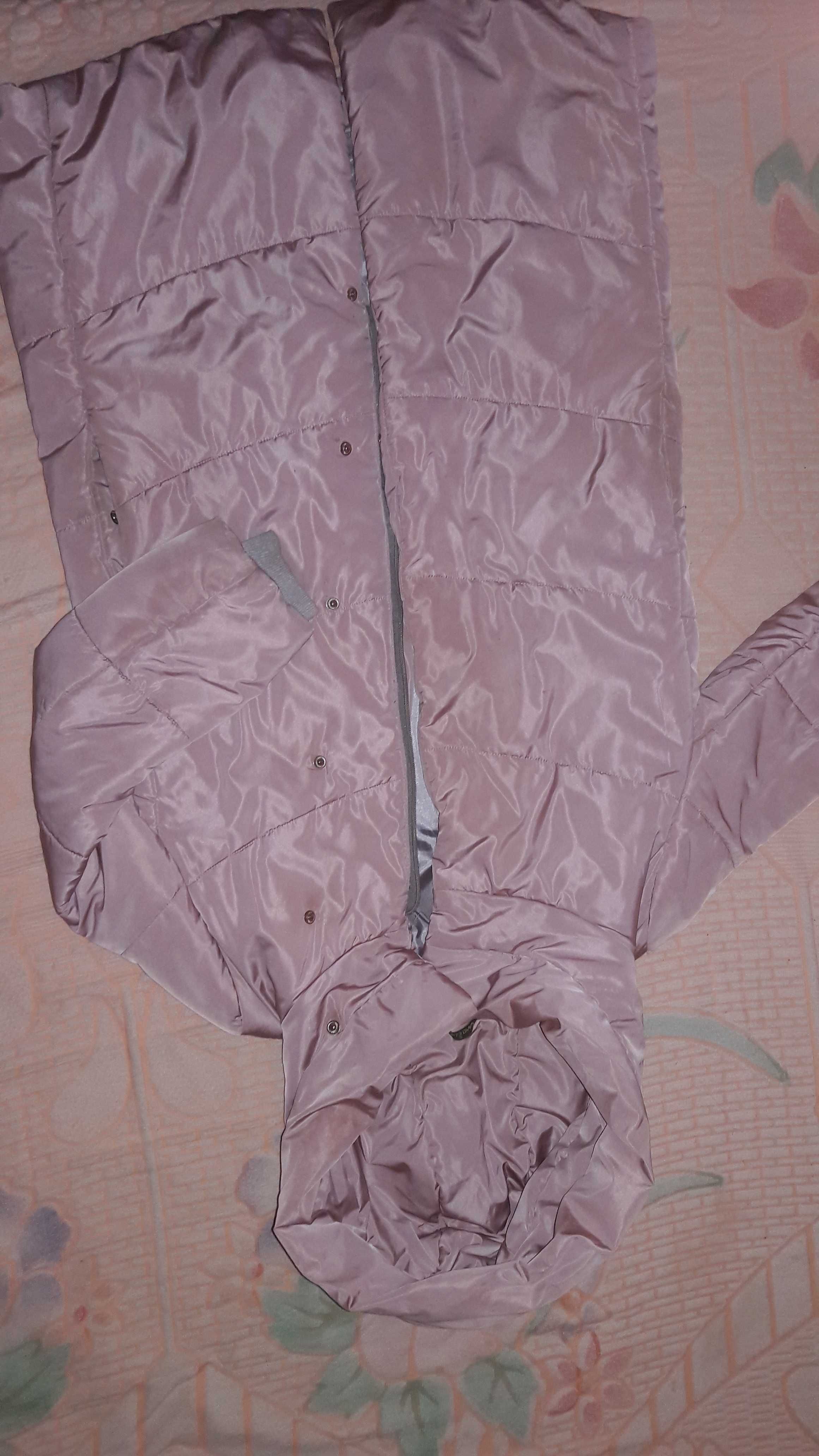 Зимняя детская куртка 36 р. Cvetkov на ребенка 8-10 лет рост 134