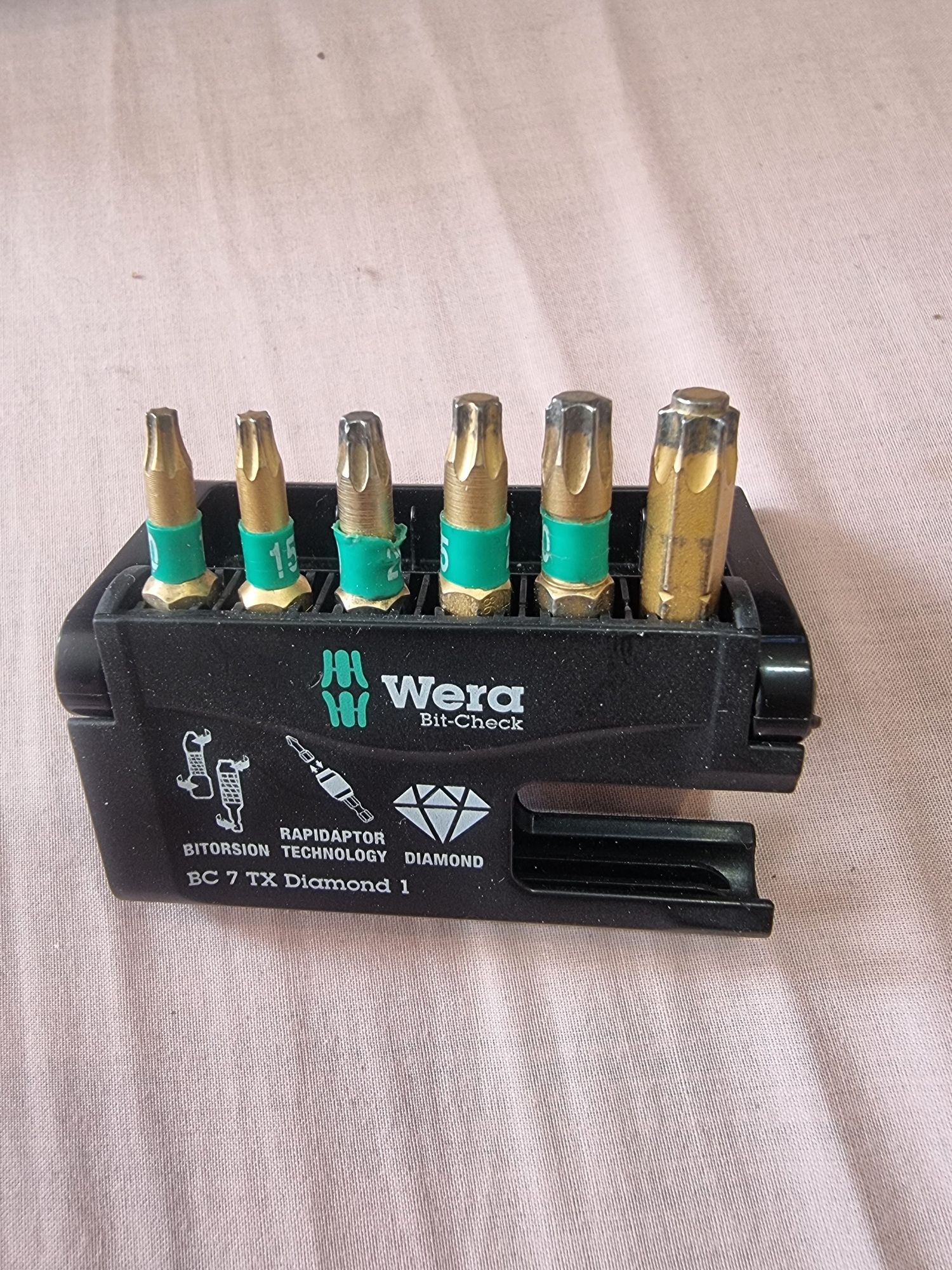 Zestaw bitów torx WERA BC 7 TX Diamond 1