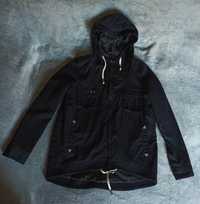 Granatowa parka M