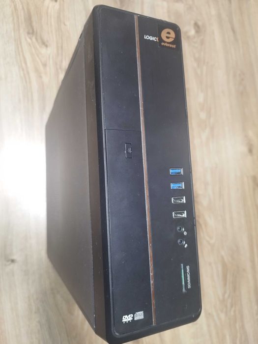 Корпус PC miniATX з блоком живлення 400W