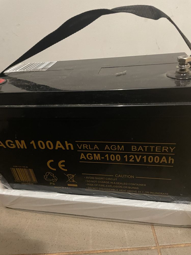 Акумулятор гелевий Volt agm 100ah12v