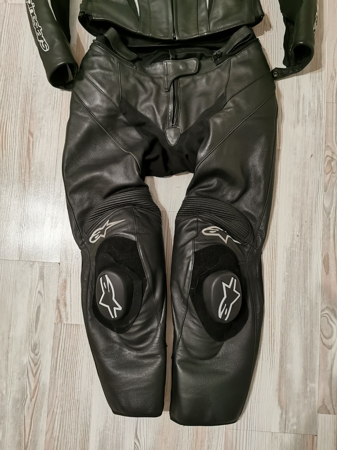 Skórzane spodnie motocyklowe damskie 40 Alpinestars Stella XS bdb