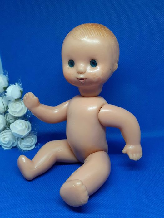 Яша Загорская ф-ка кукла пупс рельефный ссср винтаж на резинках