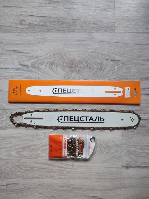 Цепь шина для бензопилы электропилы  супер зуб  шаг 3/8 и 325