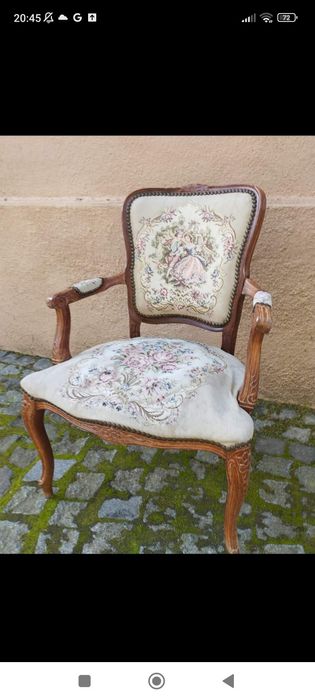Крісла антикваріат гобелен