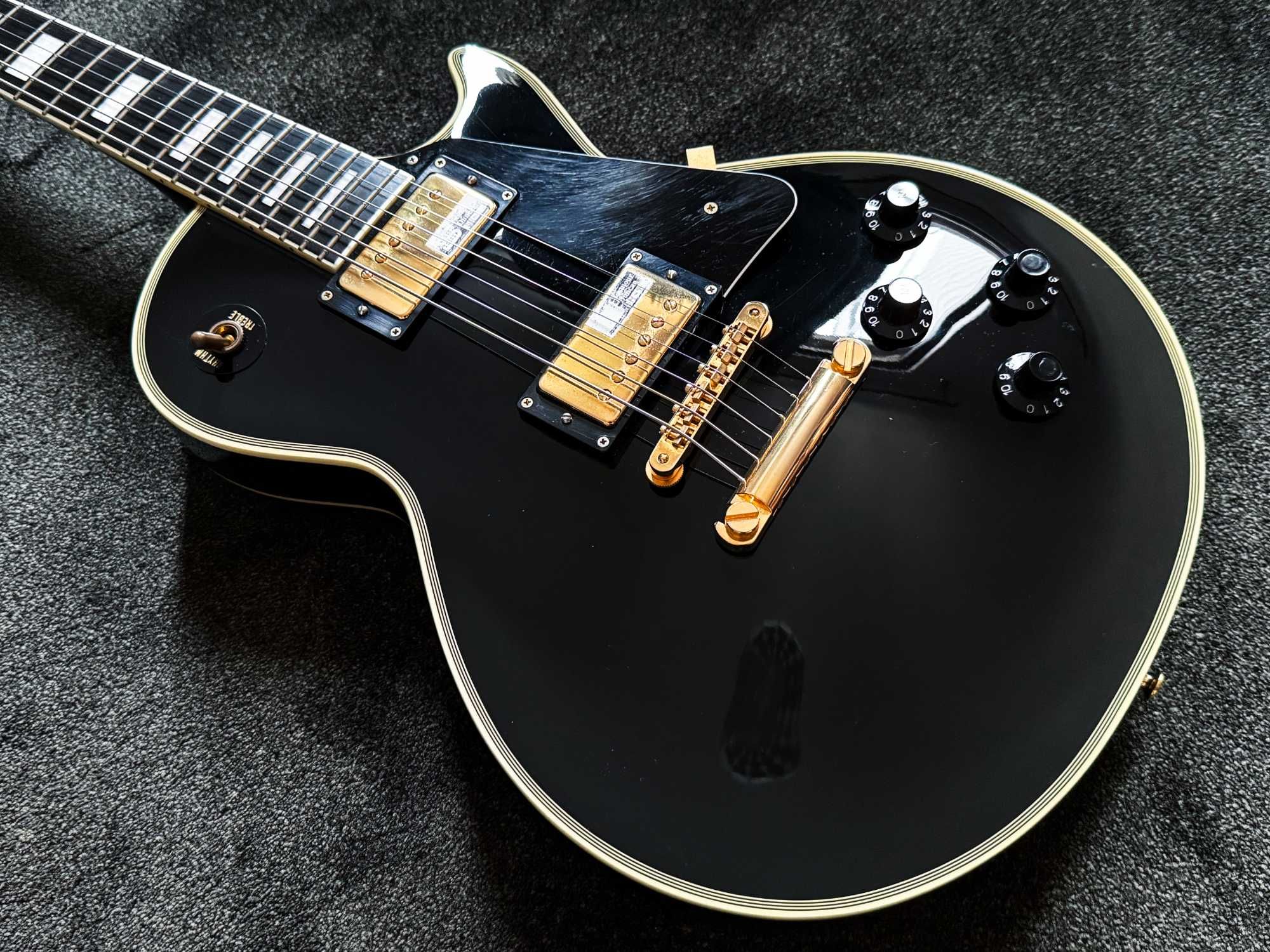 ESP Edwards E-LP-130CD Les Paul Custom 2010 Black + CASE