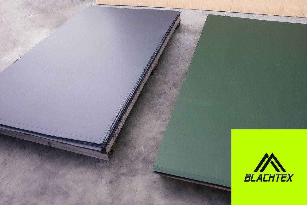Płaska Blacha, obróbki blacharskie, parapety 2m x 1,25m 0,5mm Dostępna