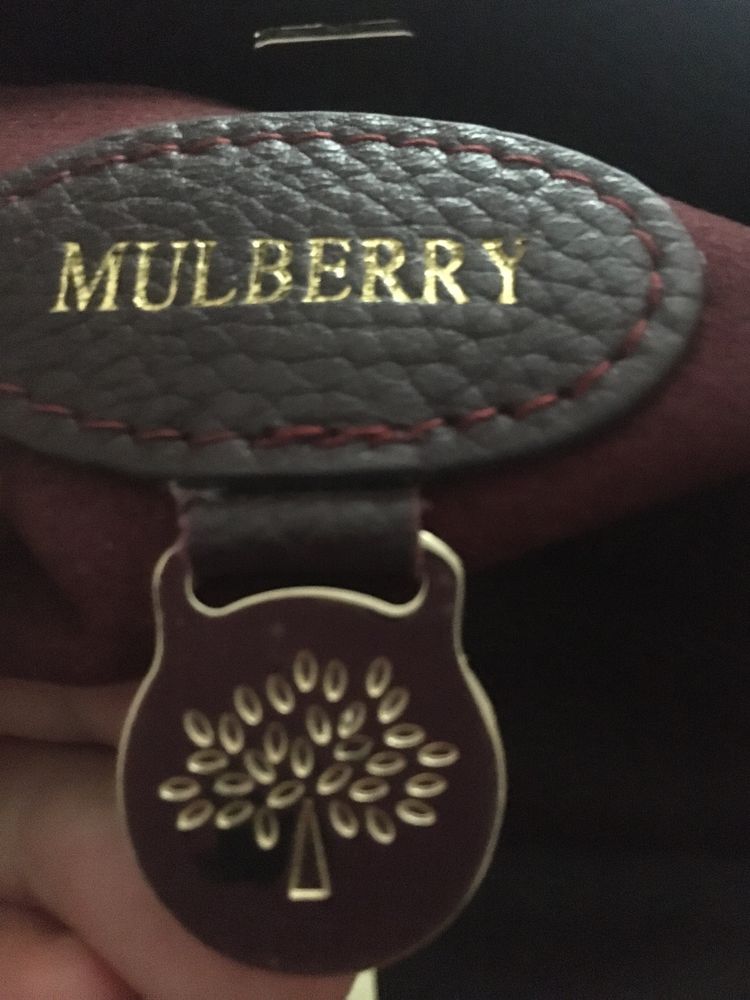 Сумка шкіоряна Mulberry