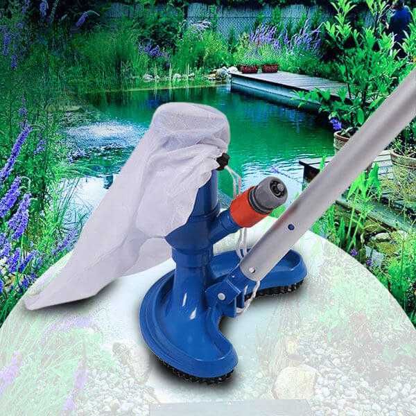 Odkurzacz do Czyszczenia Dna Basenu Oczka Wodnego Zestaw Pod Wąż