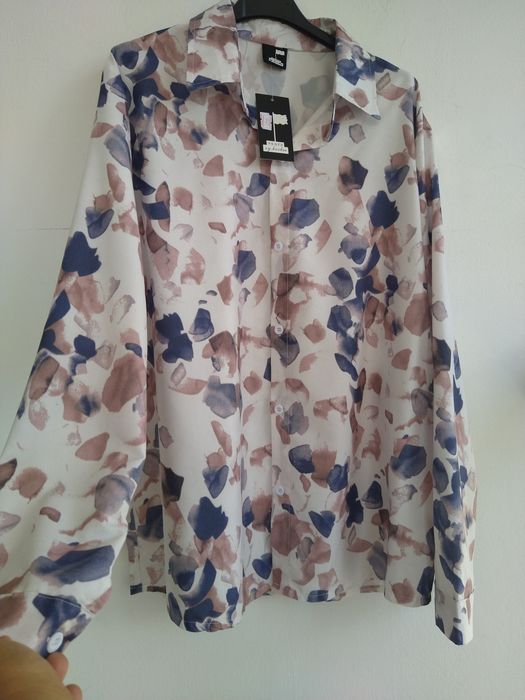 Camisa estampada com padrão, original - Tamanho XXL- Nova!