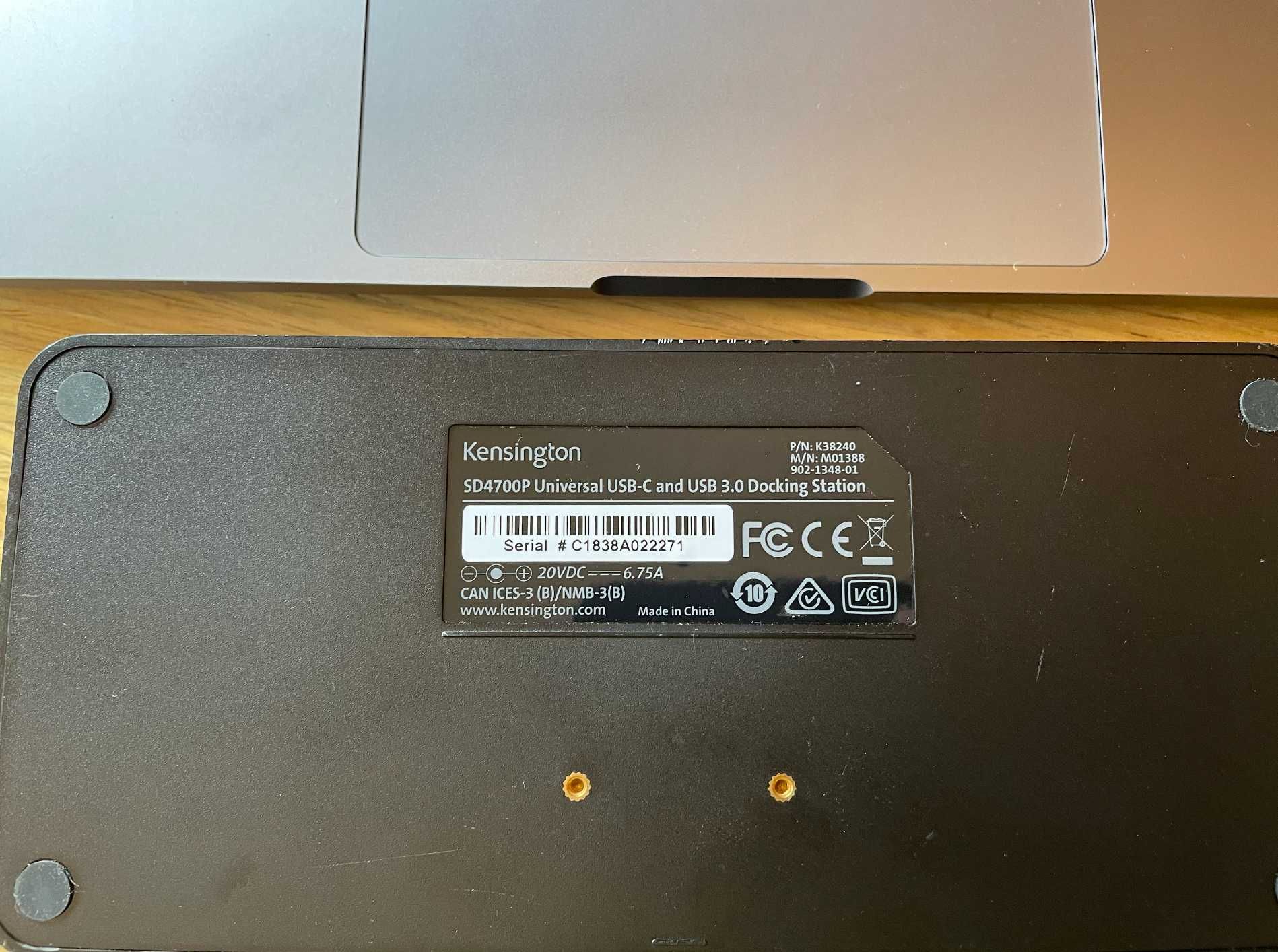 Дисплей порт Kensington SD4700P для MacBook M1 display port USB-C