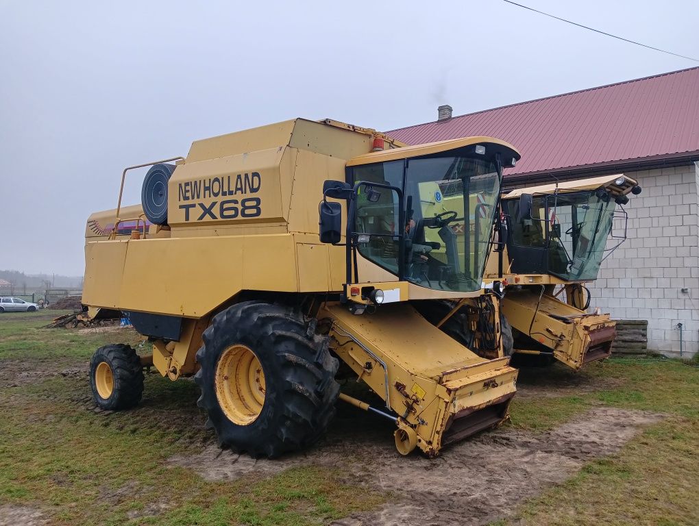 FV . 92r. heder 5.18m New  Holland tx 36  poziomowanie TX 68. 66