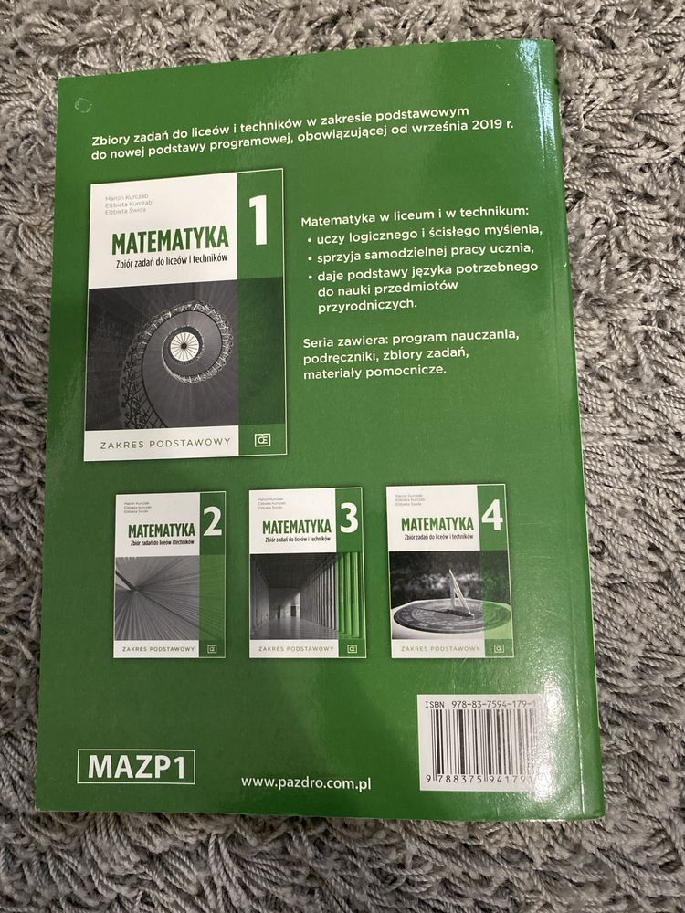 matematyka 1 zbiór zadań