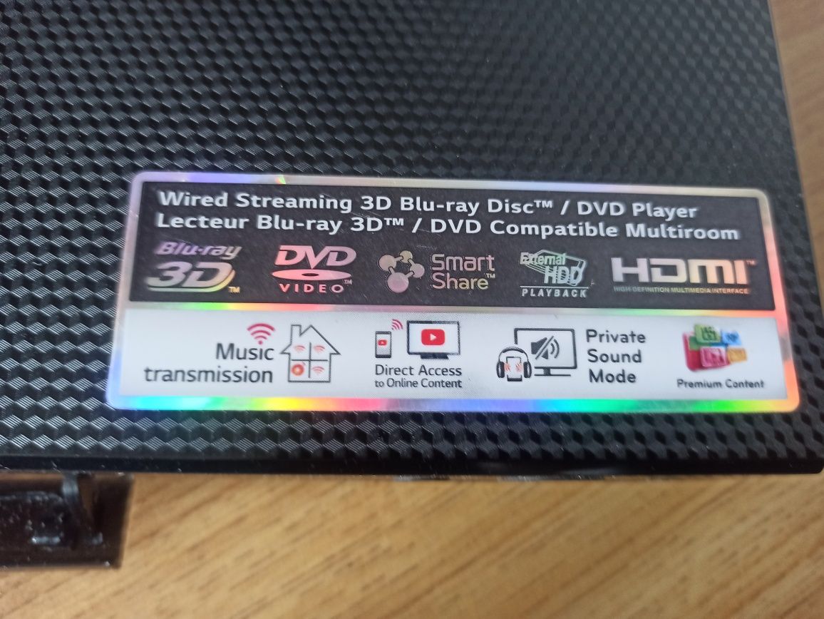 Odtwarzacz sony bp-450 blu ray 3 d
