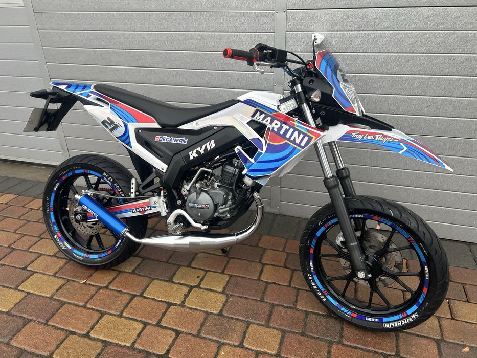 Derbi Senda 50 XTREME 2019r WATTS Gilera Smt Derbi 50 (beta,sherco)