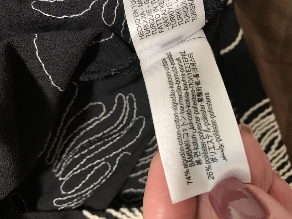 Блуза сорочка із вишивкою Zara