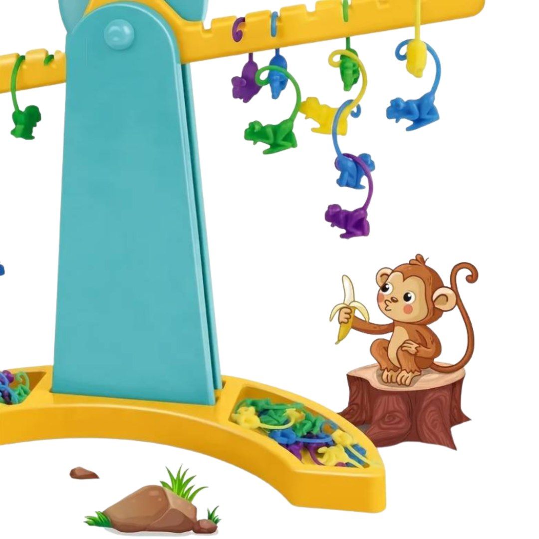 Gra zręcznościowa balans latające wiszące małpy