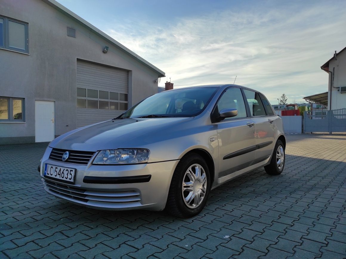 Fiat Stilo 1.6 Benz 2002r. 11 lat w jednych rękach Brak rdzy