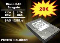 Disco SAS 2TB Seagate 7.2K RPM 3.5" 12 GB/s