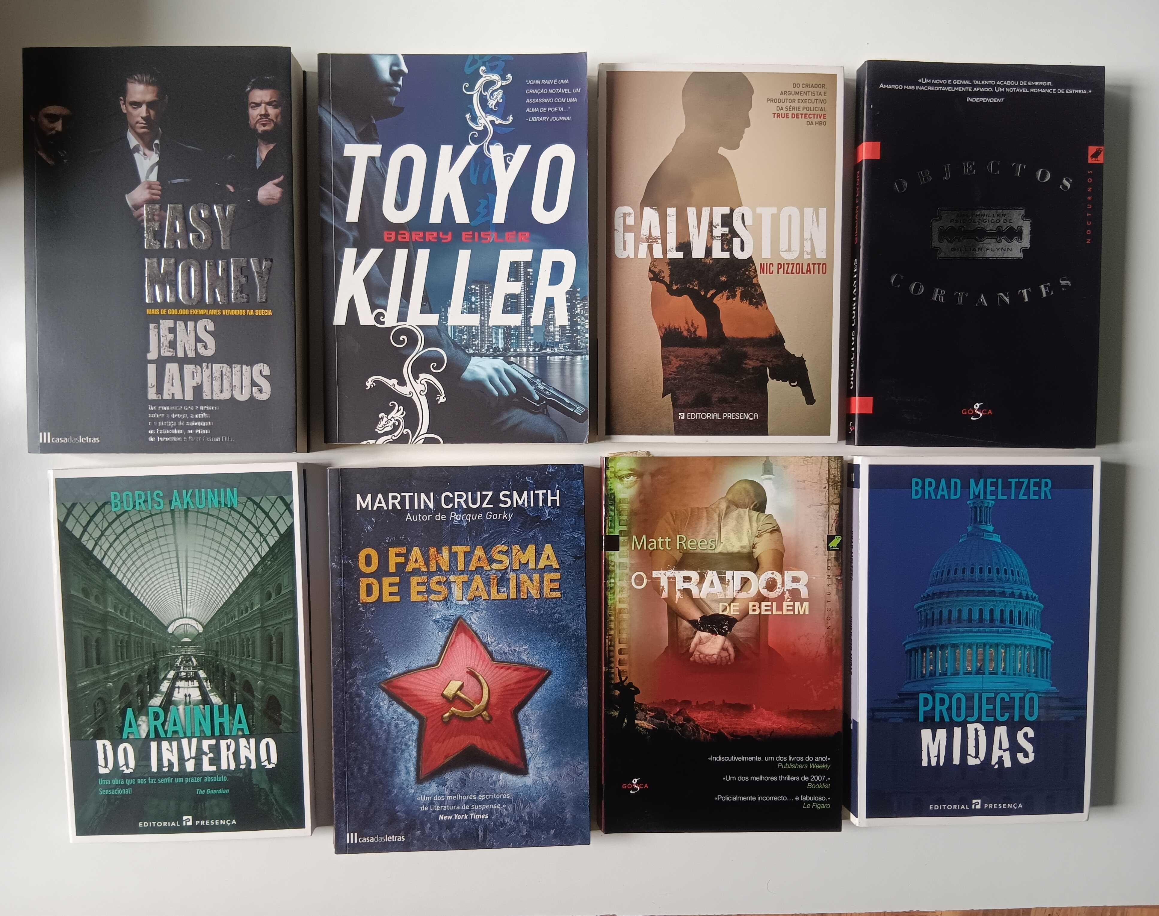 Livros diversos Polícias, Thrillers, Suspense