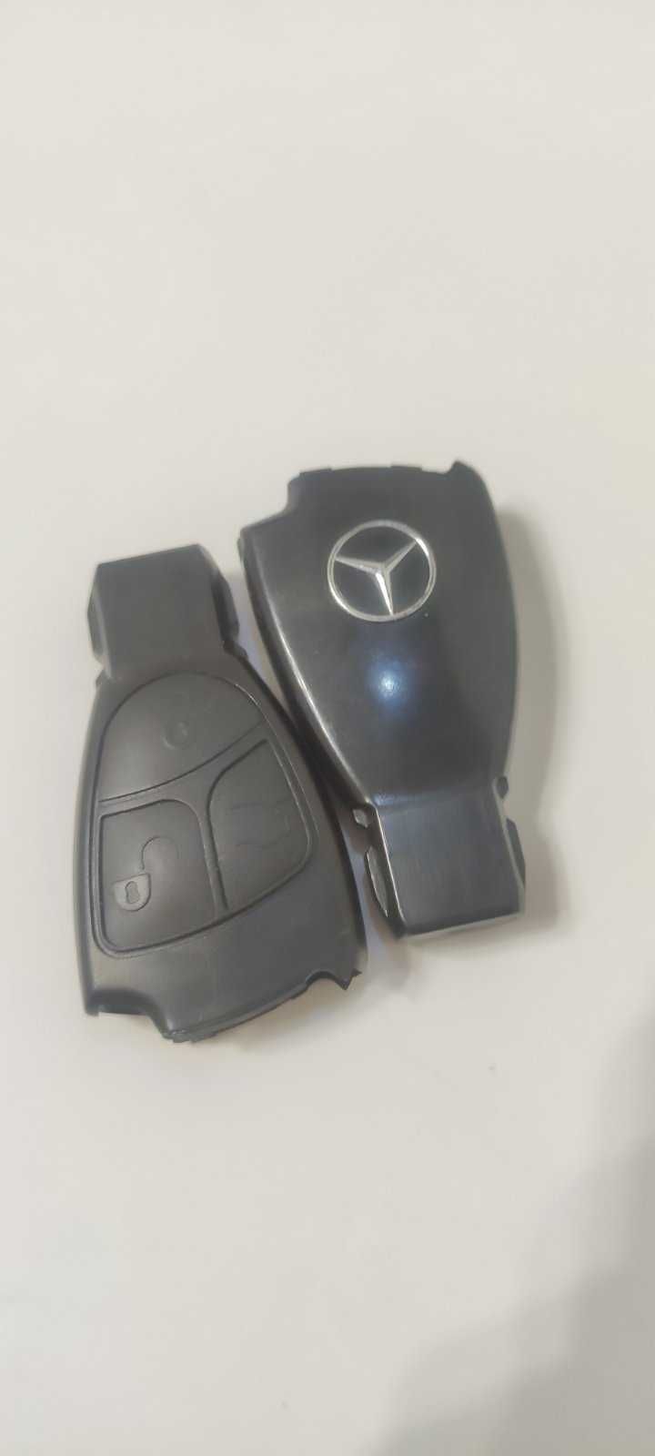 Корпус ключа "Рибка" Mercedes Benz 3 кнопки