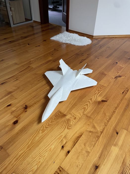 f22 raptor 64mm samolot rc druk 3d