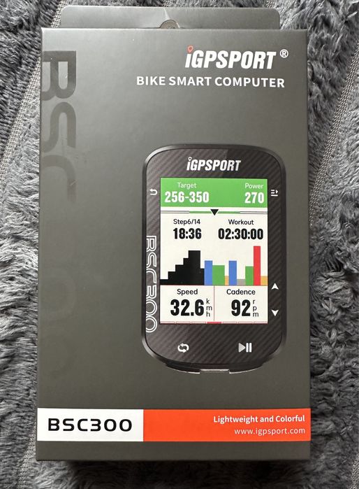 Велокомп'ютер Igpsport BSC300 з кріпленням