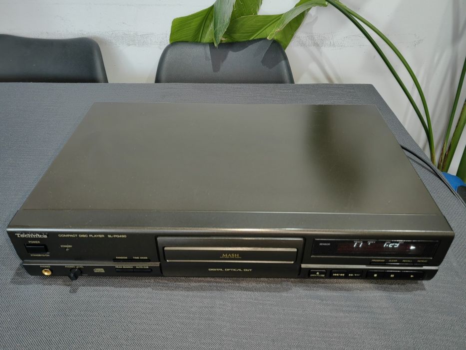 Odtwarzacz CD Technics SL PG-490 Wejście optyczne Sprawny ładny poleca