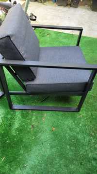 Aluminiowe meble ogrodowe,fotele ,stolik Vonge Jutlandia