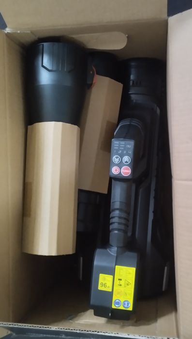 Soprador de folhas 40V Parkside Performance de turbina a bateria