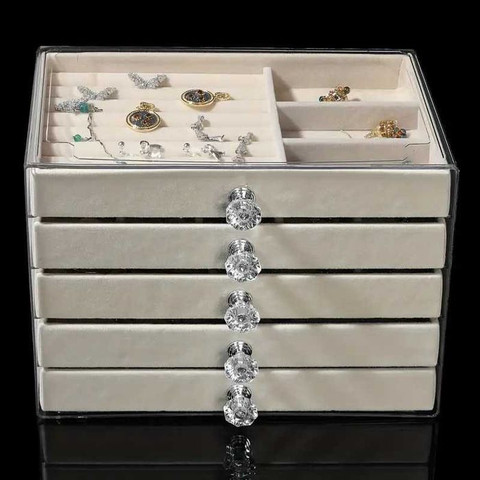 Guarda Jóias. Presentes de luxo. Três tamanhos e modelos. Novos.