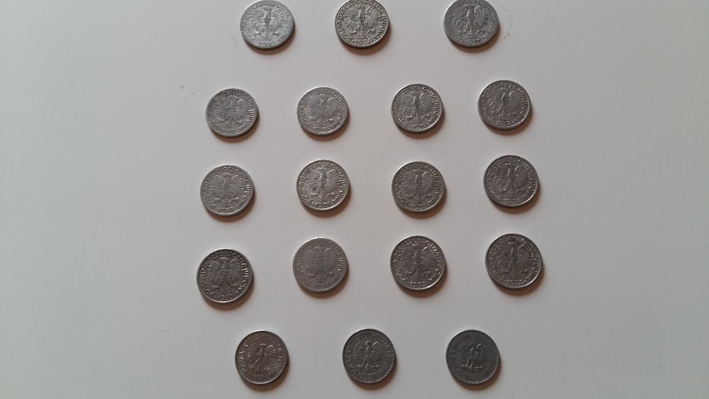 Zestaw monet polskich z lat 1958 i inne