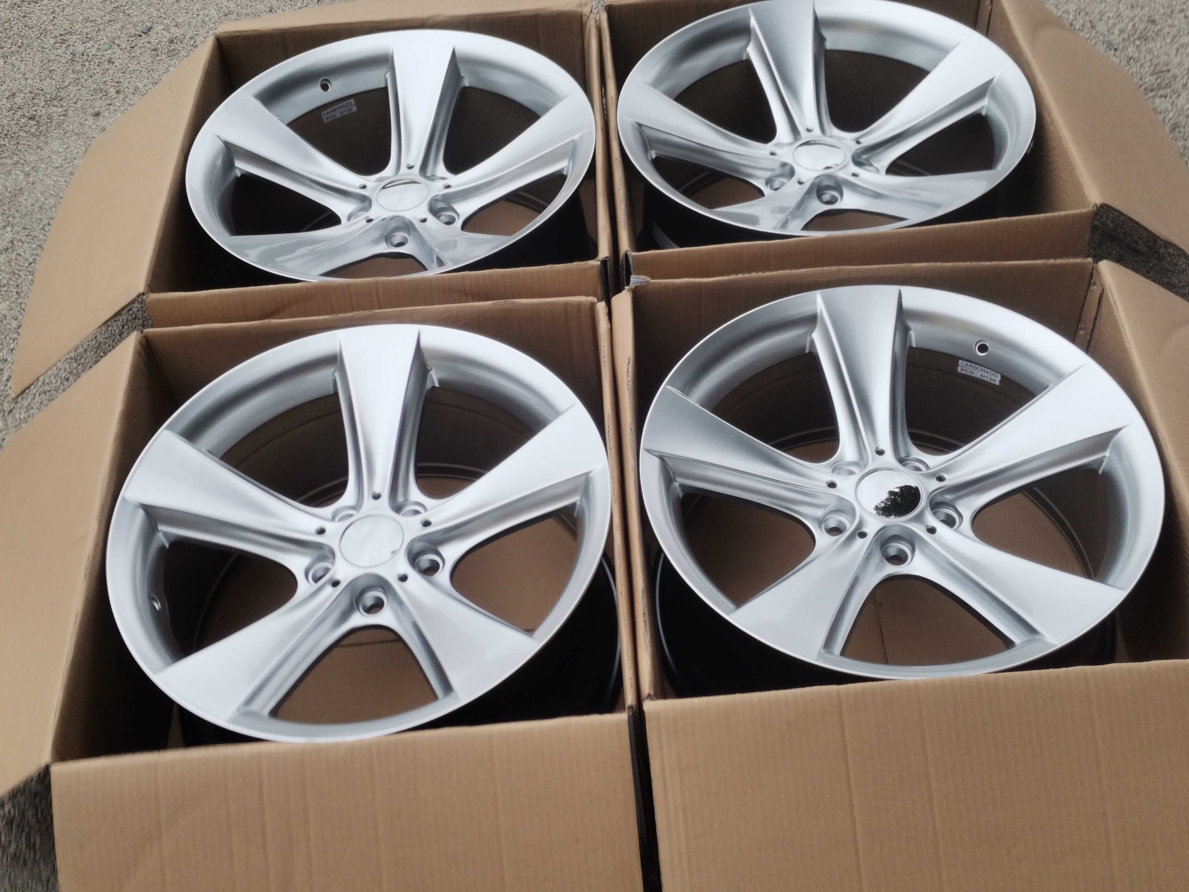 Alufelgi 5x120 19 9/10 ET14 ET24 BMW E60 E63 E65 Concave Styling 128