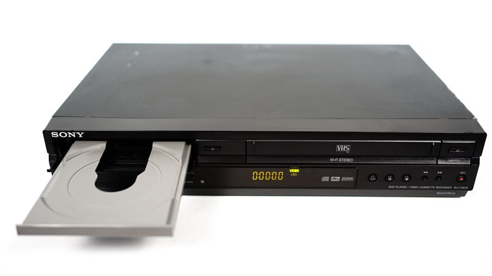 Combo Odtwarzacz SONY SLV-D930 VHS+DVD pilot CD + ADAPTER HDMI