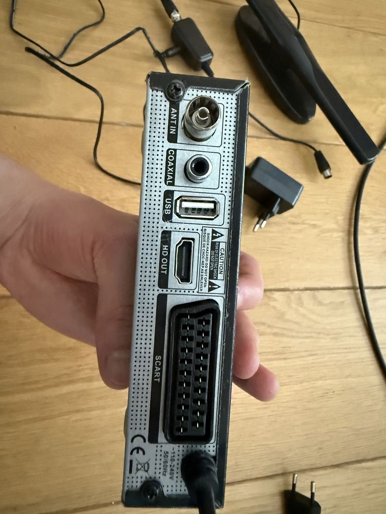 Dekoder dvbt + antena pokojowa