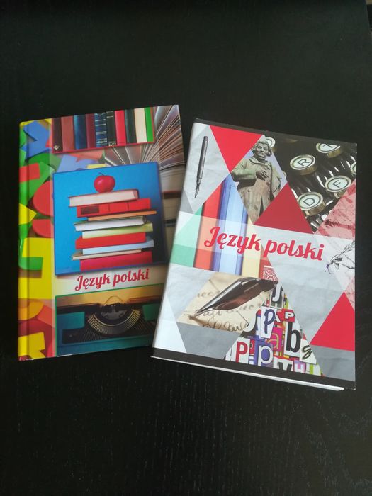 Nowy! Zeszyt szkolny A5 96 k linia język polski oprawa twarda 10 sztuk