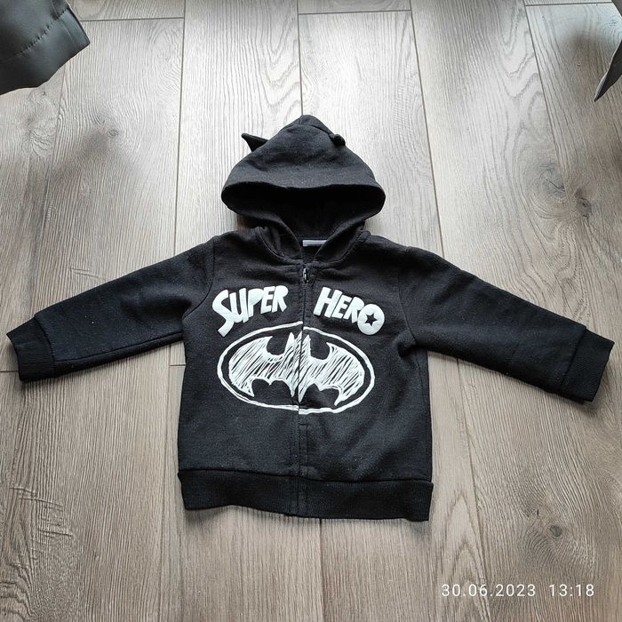 Bluza z kapturem Batman rozm 12M