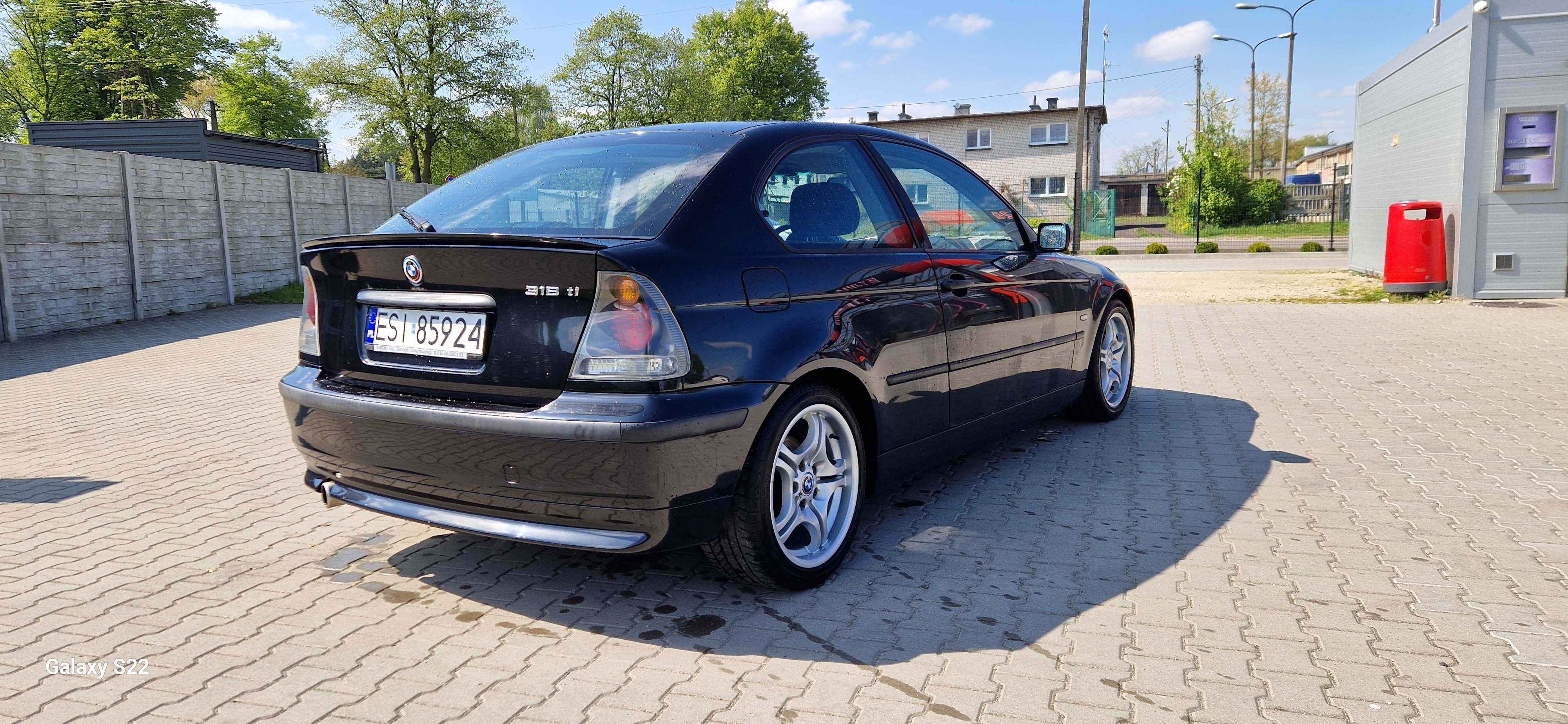 Bmw 316ti e46 compakt 1.8 +gaz