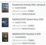 Naznaczony ostatni klucz dvd, rozdział 3 dvd, pl wersje sklep
