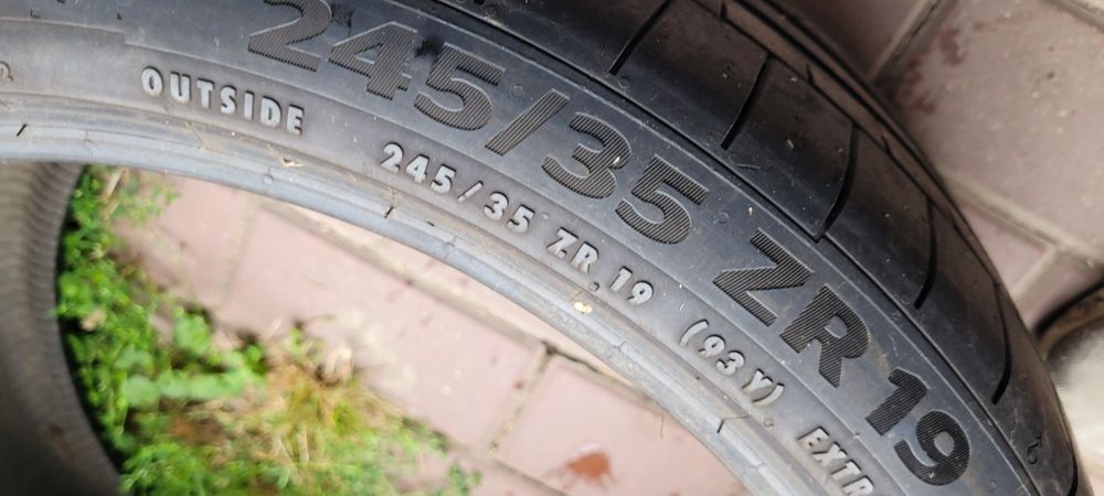 2szt  245/35/19  Dunlop Sp Sport Maxx  2020rok   2szt- 400zl