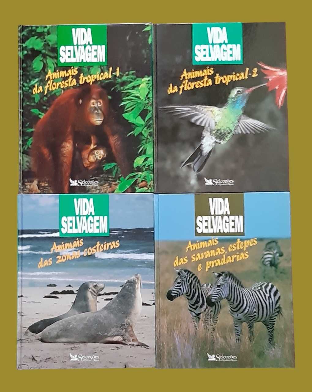 Coleção completa A Vida Selvagem das Seleções do Readers Digest