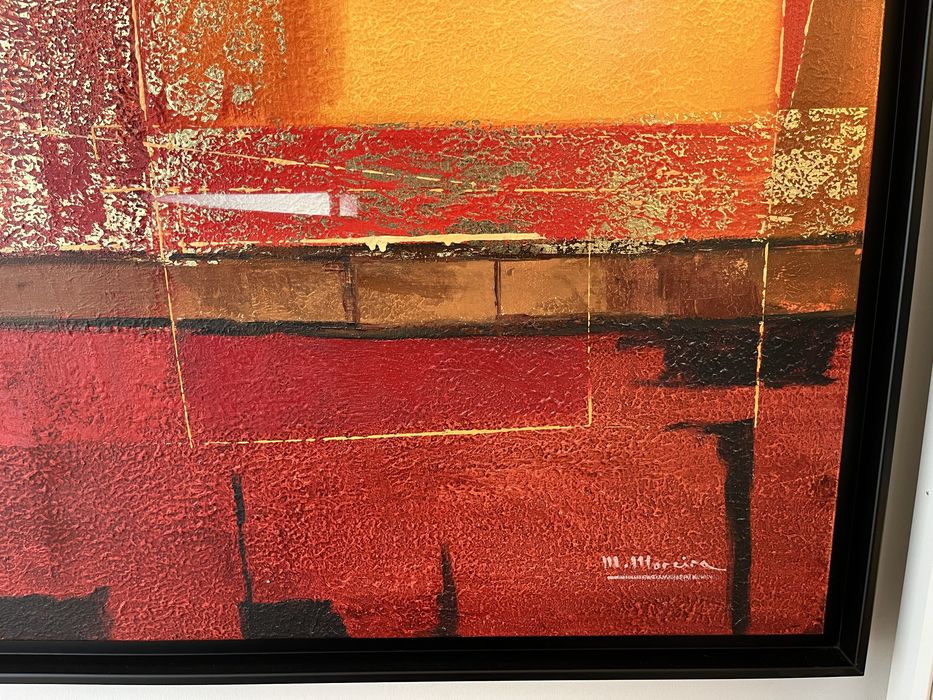 Quadro pintado à mão