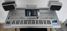 YAMAHA TYROS 4 + głośniki + stojak + krzesło + statyw + mikrofon