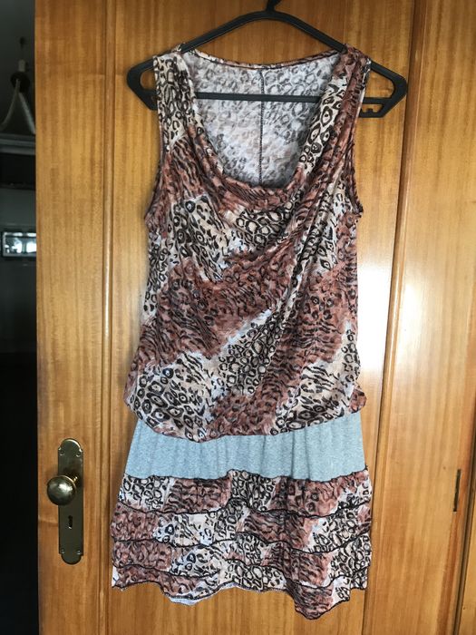 Vestido tigresa tamanho S