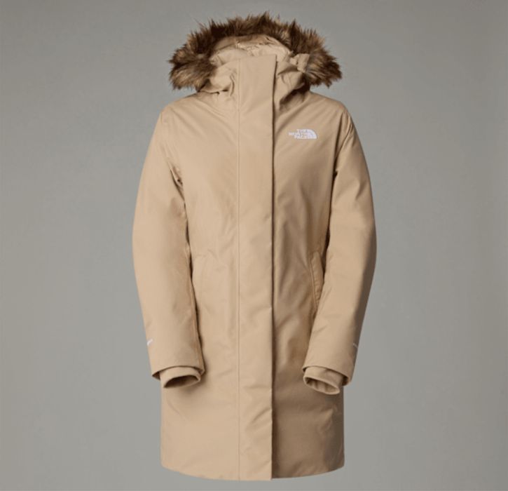 Жіноча арктична парка North Face Куртка пух перо
