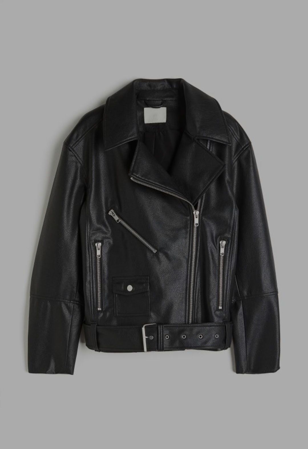 Oversized Biker Jacket